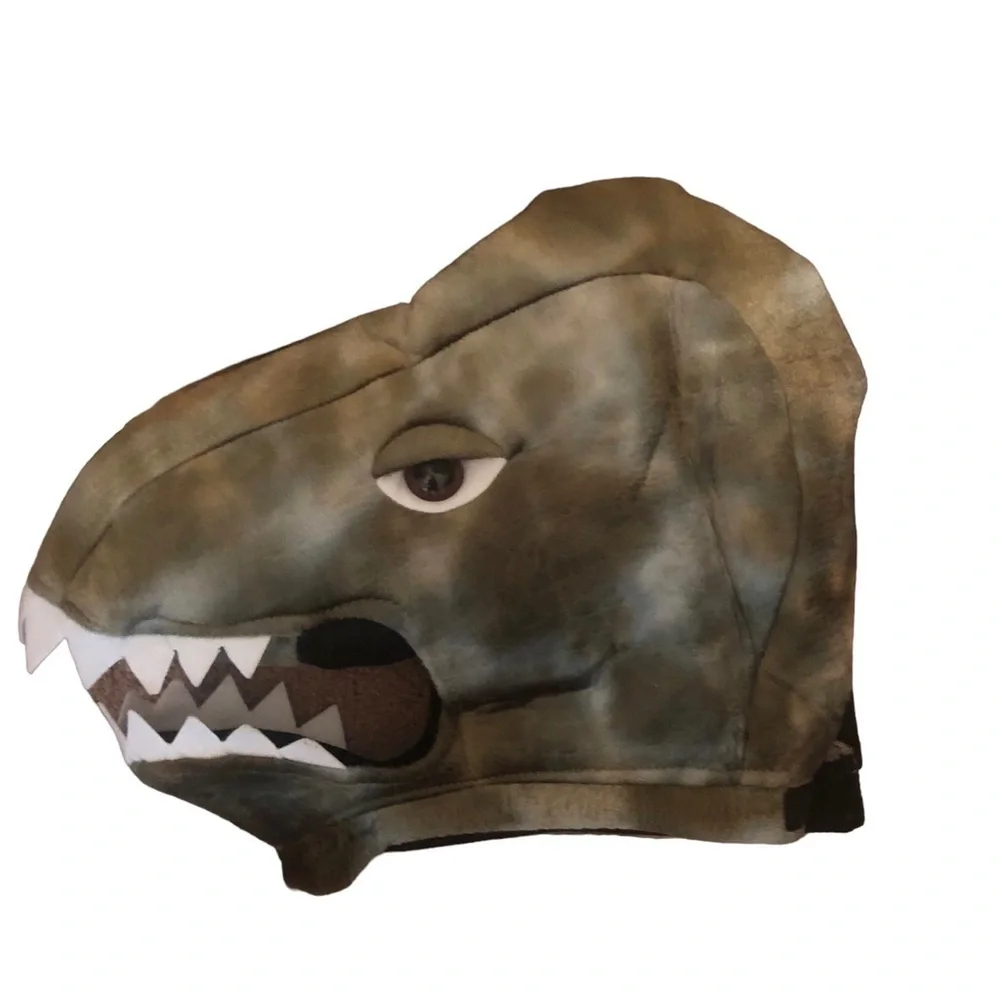 Forum Novelties  Dinosaur Costume, Green Halloween Sz. L Youth Large Mask Warm